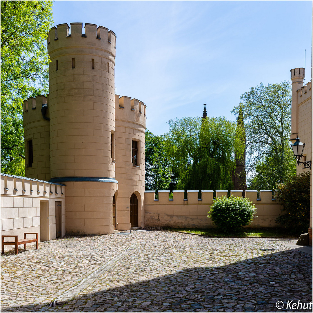 Im Innenhof Jagdschloss Letzlingen