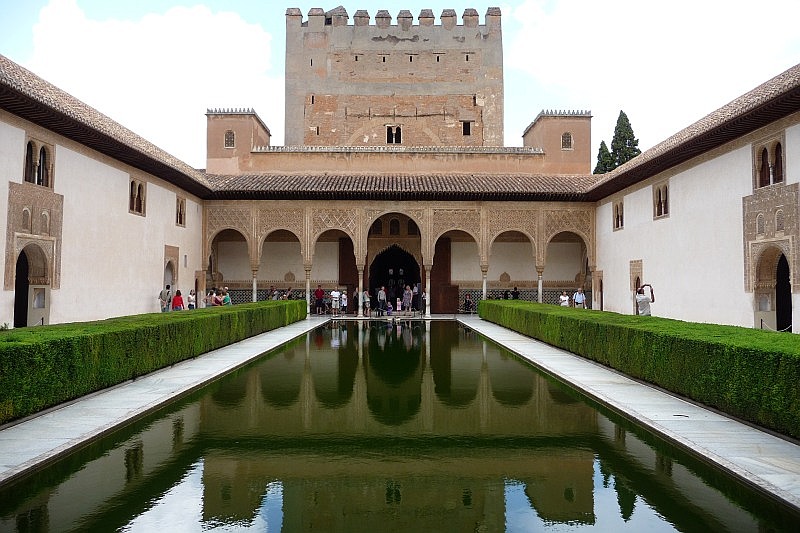 im Inneren der Alhambra