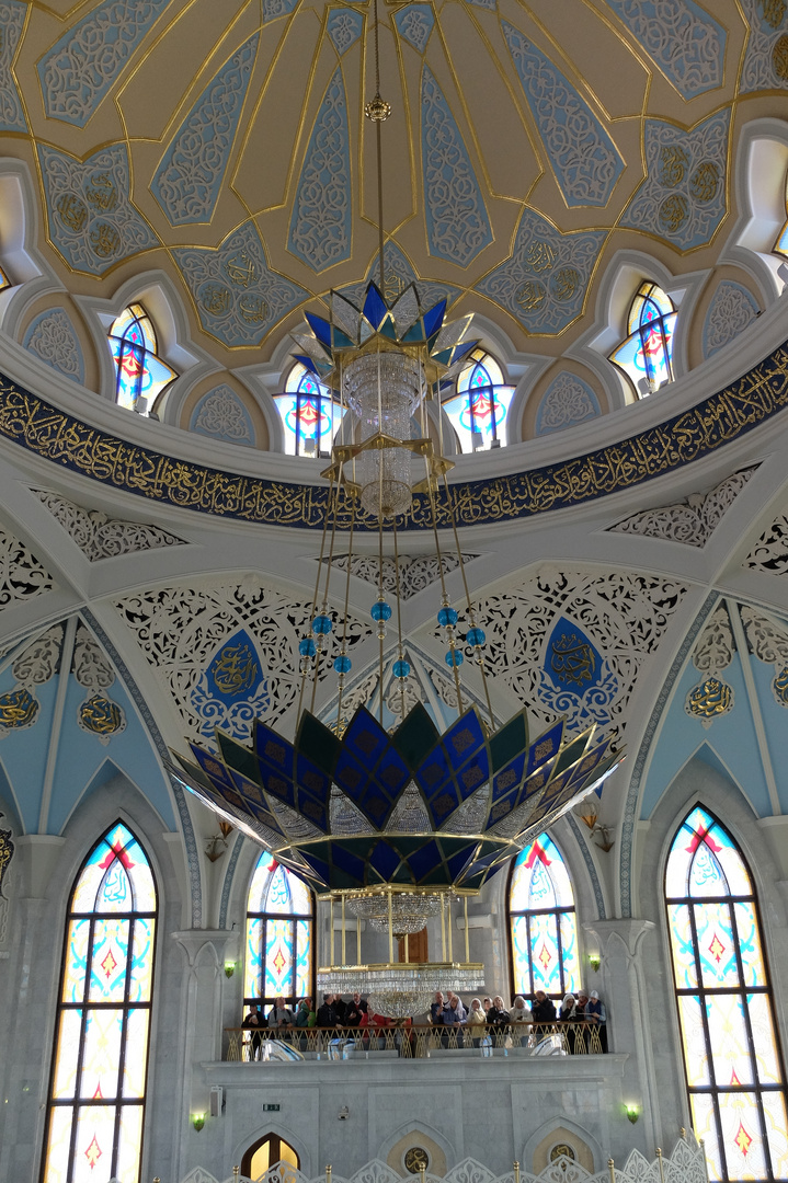 Im Inneren der Moschee