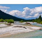 Im Isar-Flussbett ....