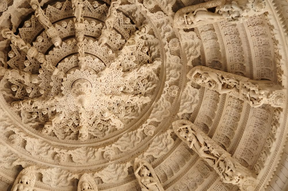 Im Jain Tempel - Detail 1