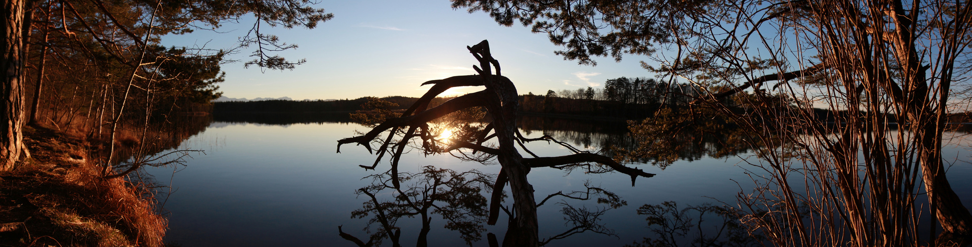 Im Januar am Ostersee