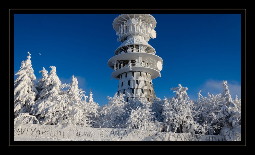 Im Januar unter'm BR-Sendeturm II