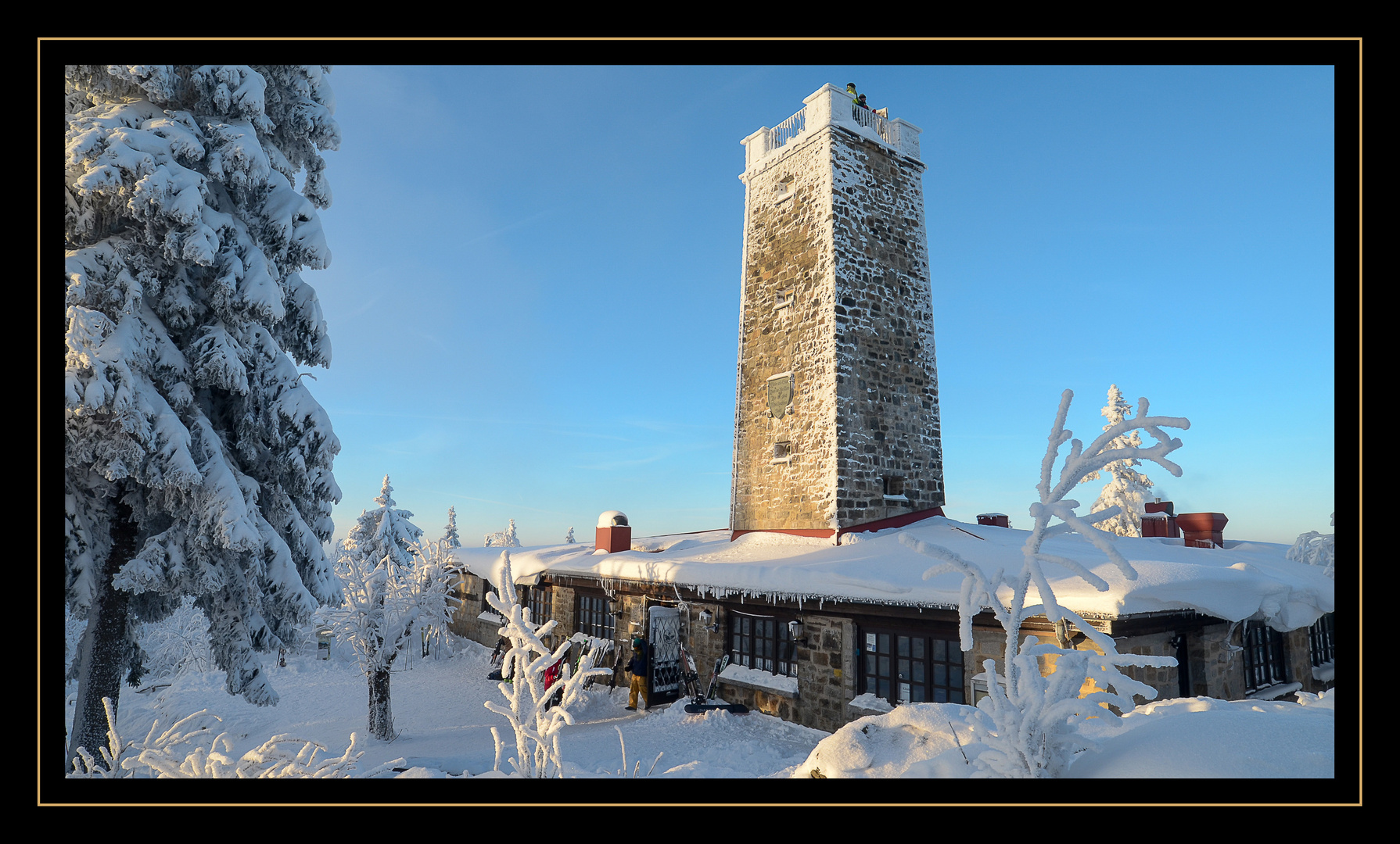 Im Januar unter'm FGV-Aussichtsturm II