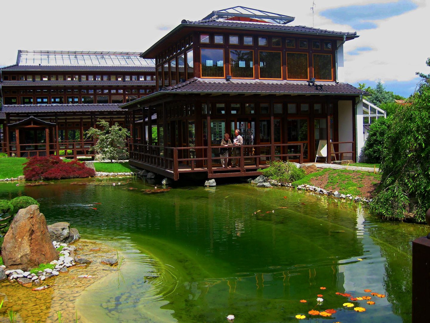 Im Japansichen Garten in Bad Langensalza Foto & Bild bad langensalza