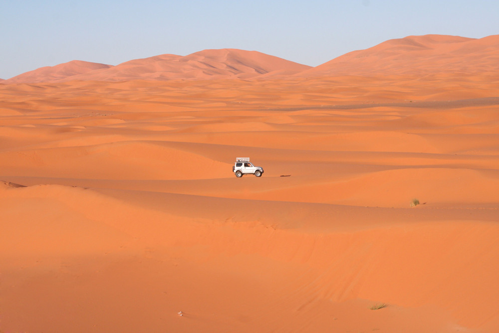 Im Jimny durch die Sahara