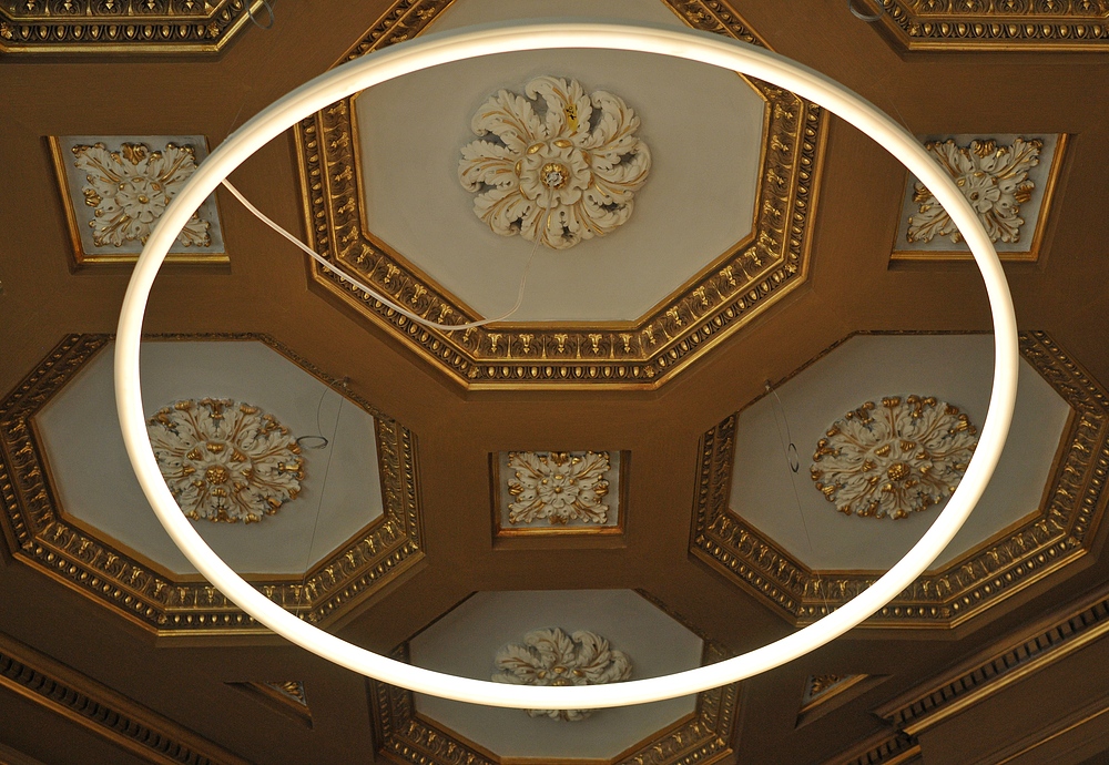 Im Jüdischen Museum Frankfurt am Main: Die Decke der Villa