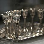 Im Jüdischen Museum Frankfurt am Main: Die silbernen Kerzenhalter