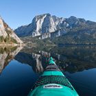 im Kajak am Altausseersee