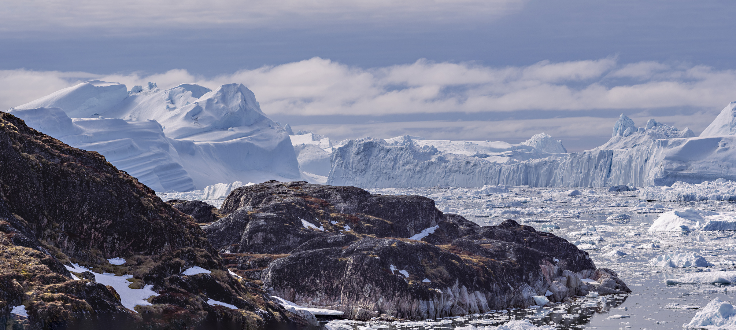 Im Kangia Eisfjord in Grönland