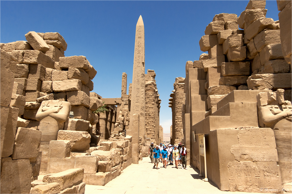 Im Karnak Tempel