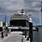 Im Kieler Hafen - Vor dem Auslaufen erwischt