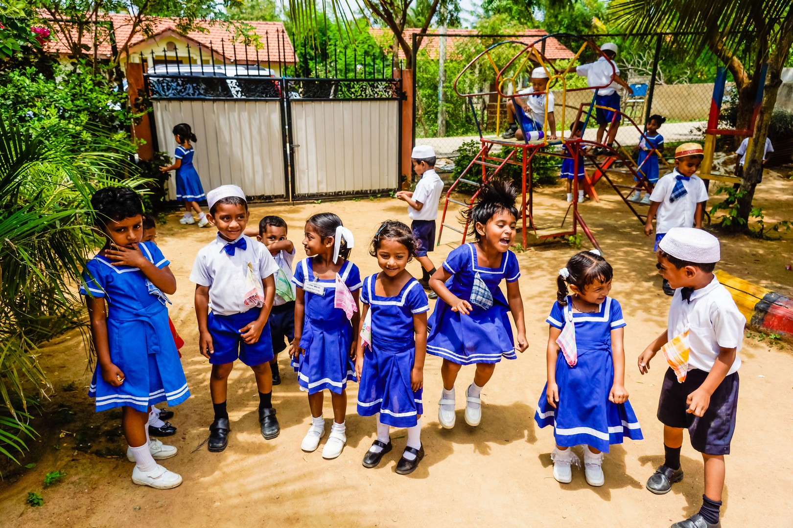 Im Kindergarten von Hambantota