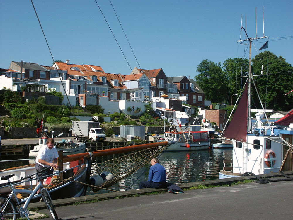 Im "Kleinen Belt" Middelfahrt