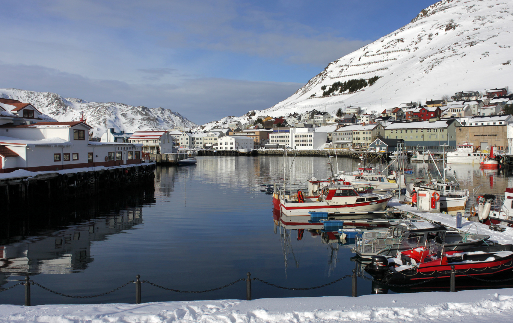 Im kleinen Hafen