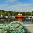 Im kleinen Hafen von Barhöft... 