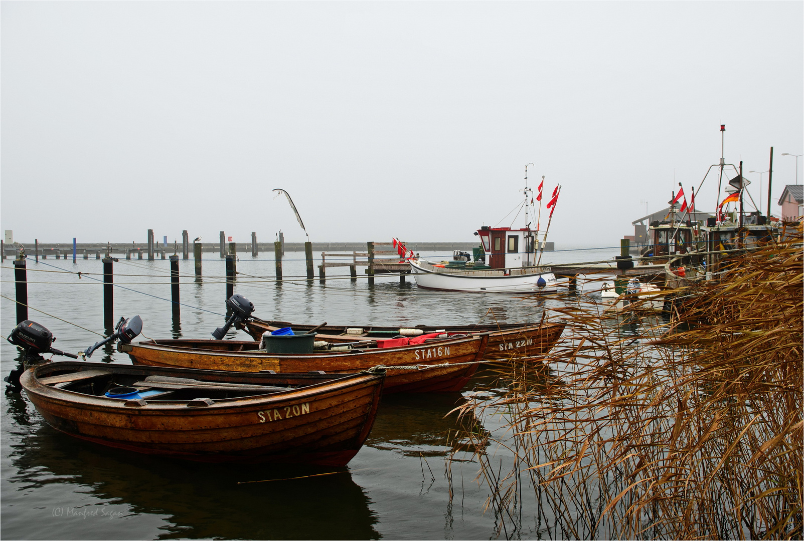 Im kleinen Hafen von Stahlbrode