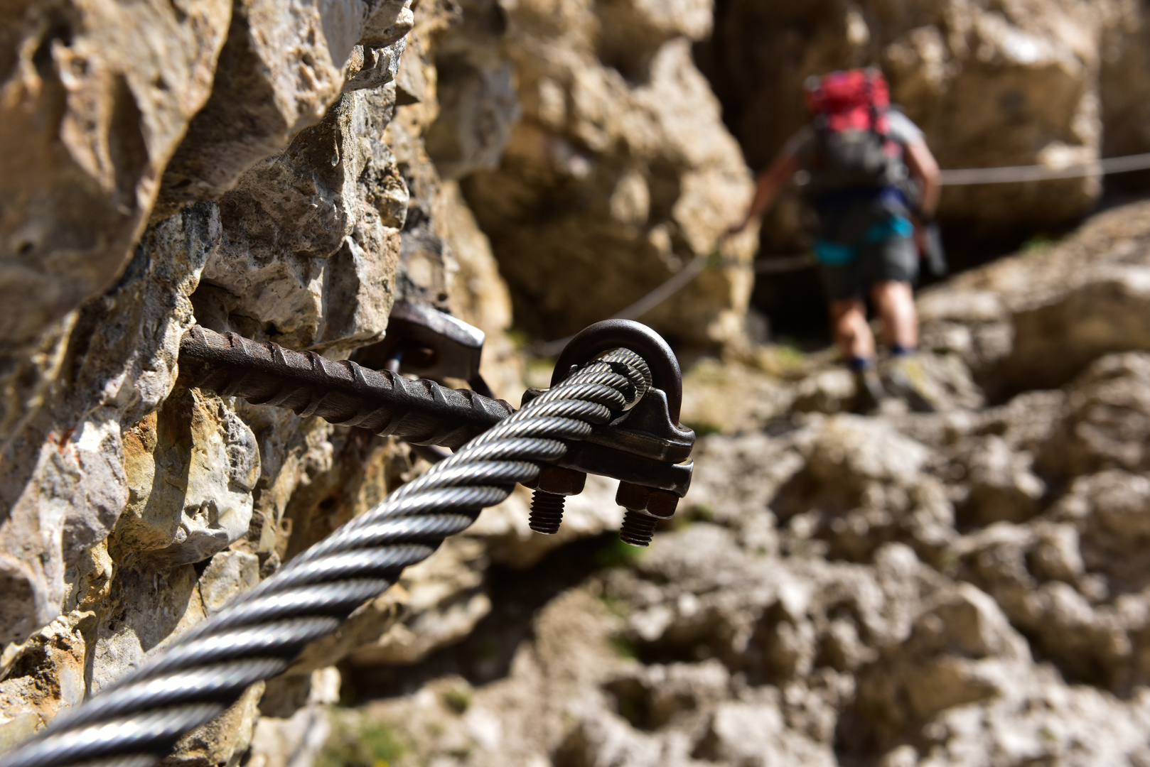 Im Klettersteig