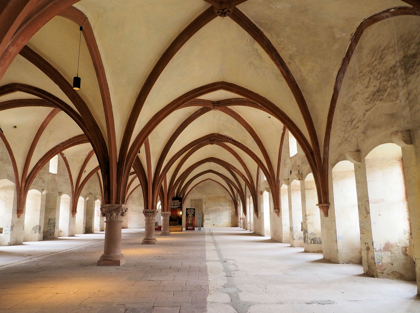 Im Kloster Eberbach ...