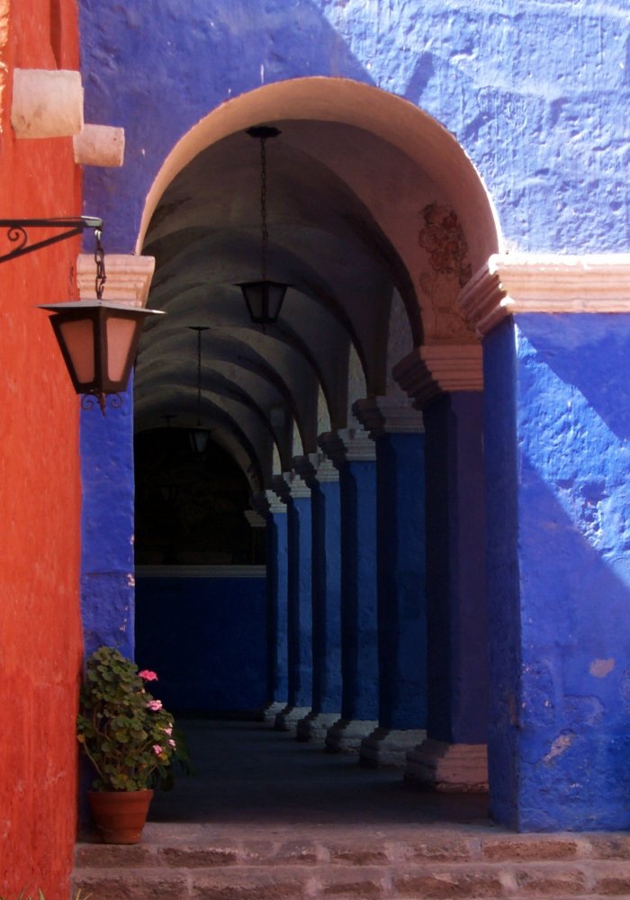 Im Kloster Santa Catalina im peruanischen Arequipa