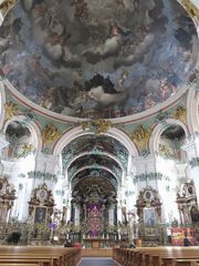 Im Kloster St. Gallen... mehr ging nicht aufs Bild