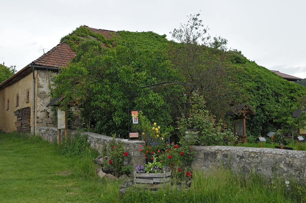 Im Klostergarten von Zella: Der Ausgang – leider