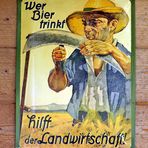 Im Klostergarten von Zella: Wer Bier trinkt hilft der Landwirtschaft