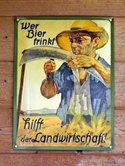 Im Klostergarten von Zella: Wer Bier trinkt hilft der Landwirtschaft