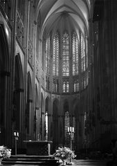 Im Kölner Dom - S/W