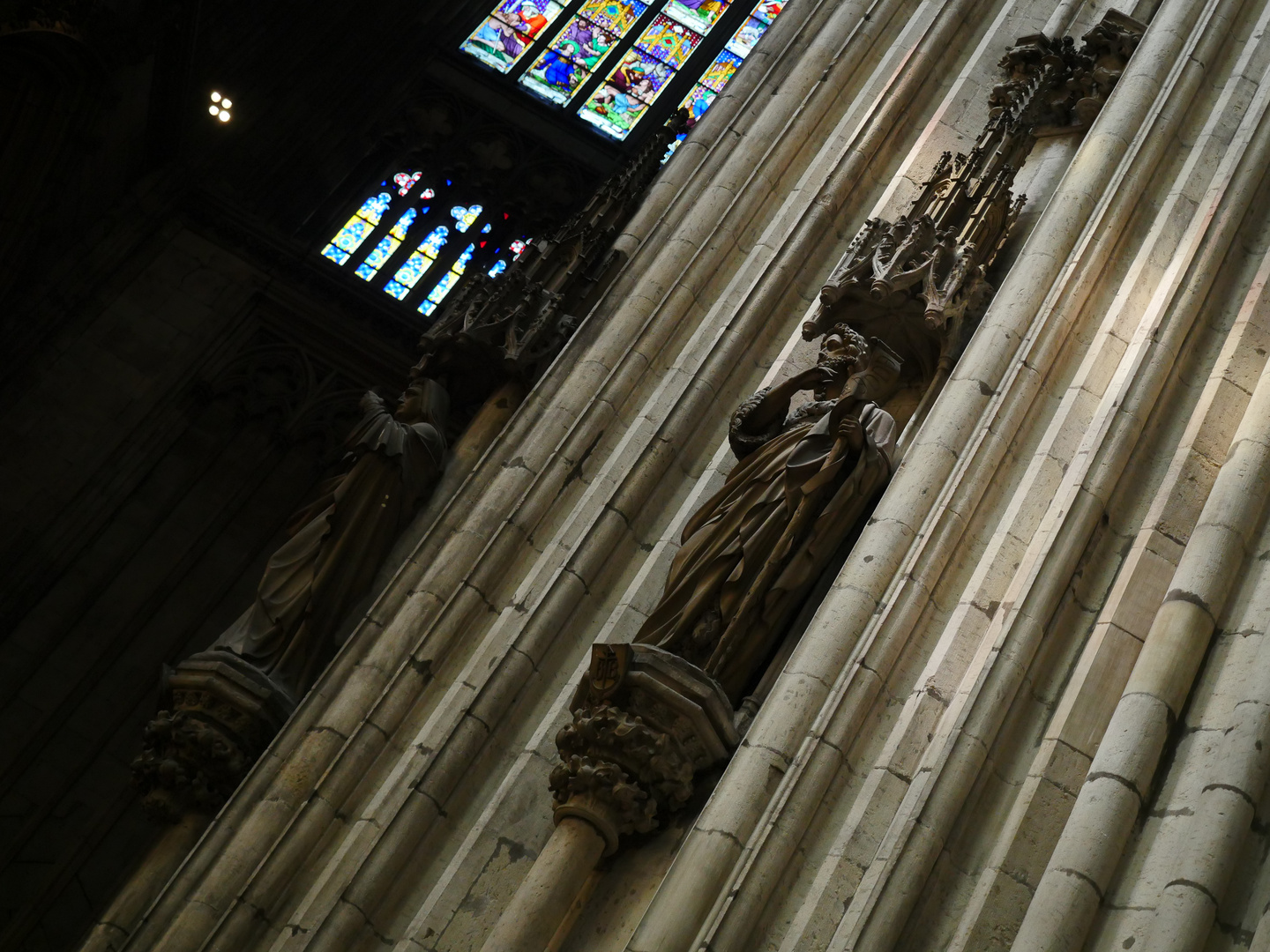 Im Kölner Dom... unbearbeitet