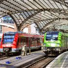 Im Kölner Hauptbahnhof