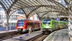 Im Kölner Hauptbahnhof