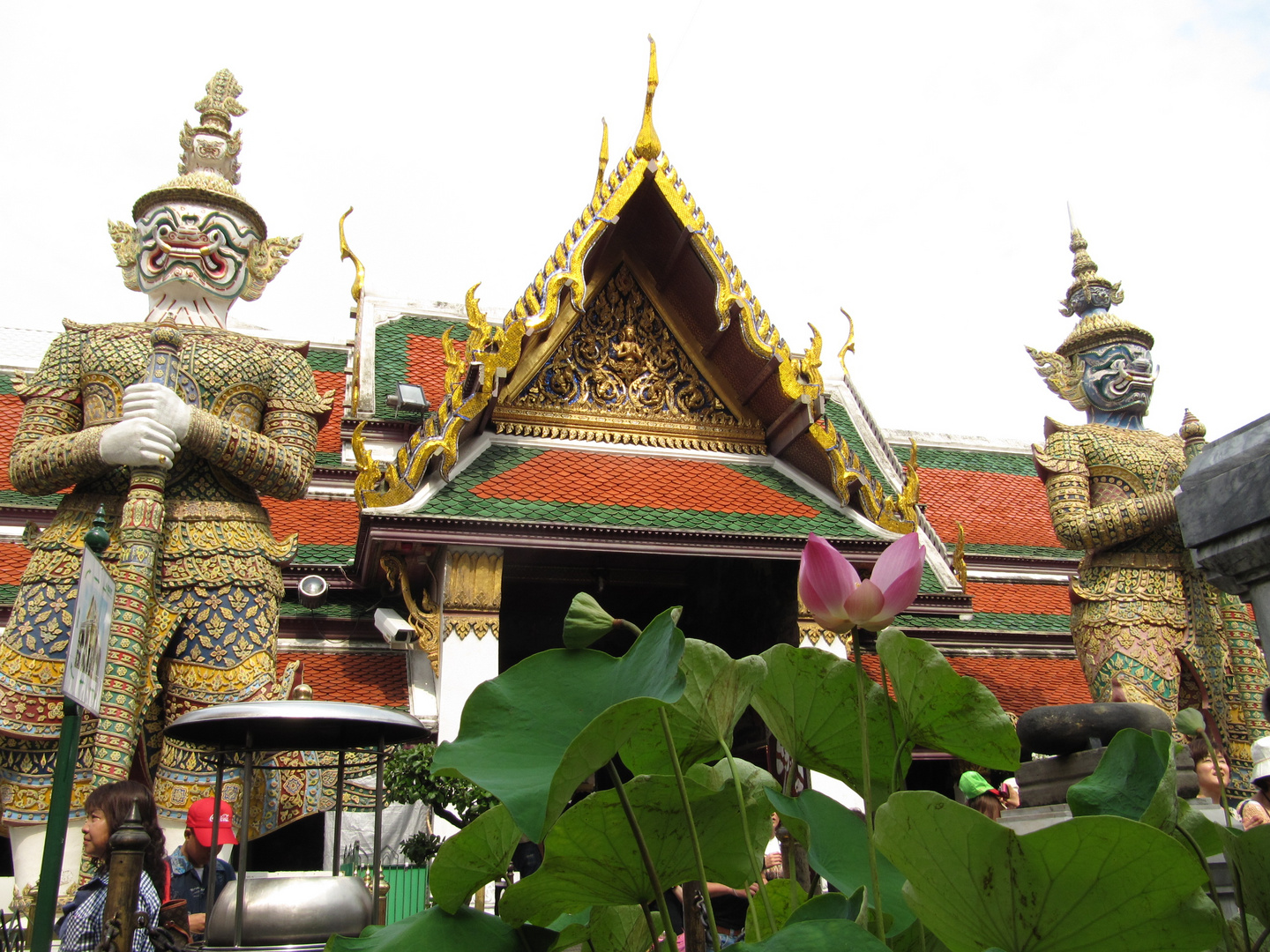 Im Königspalast Wat Phra Kaeo