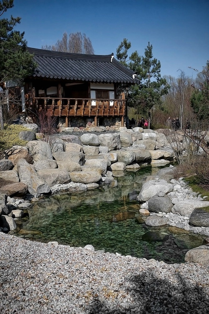 Im Koreanischen Garten zu Berlin 1