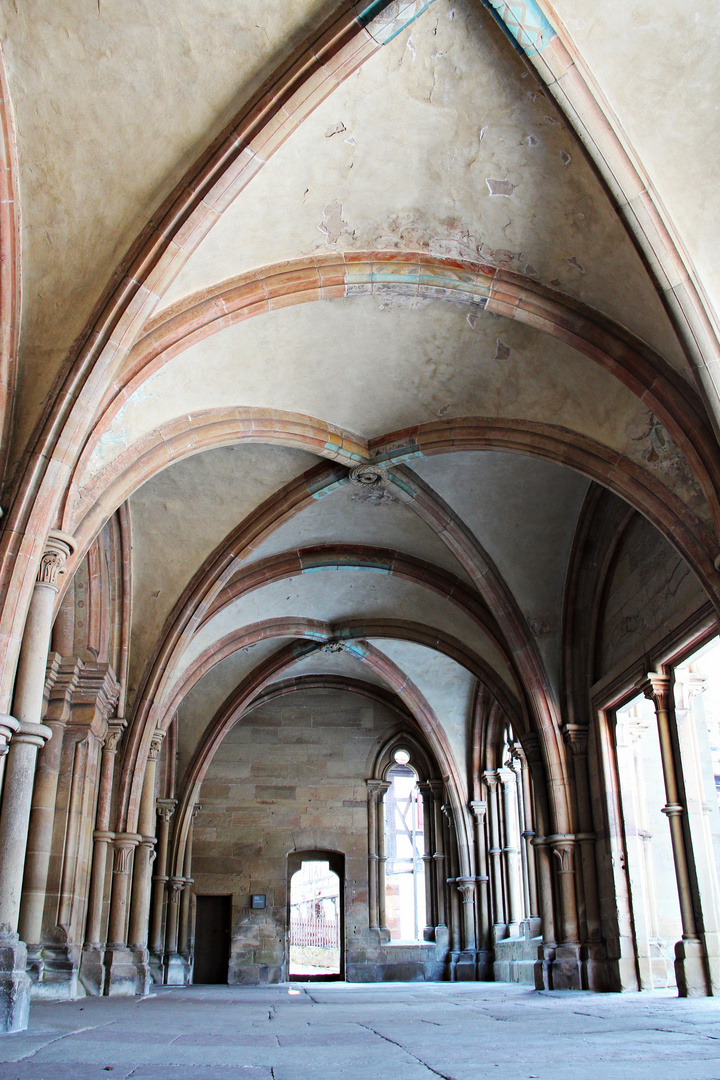 im Kreuzgang (Kloster Maulbronn)