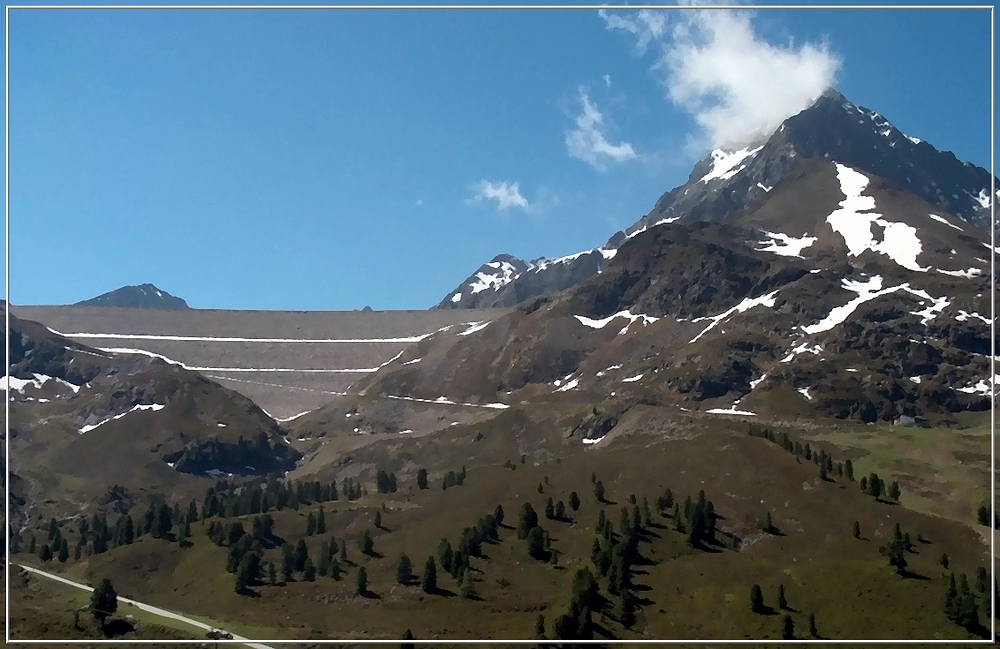 im Kühthai, Blick auf Hochwanner, ..