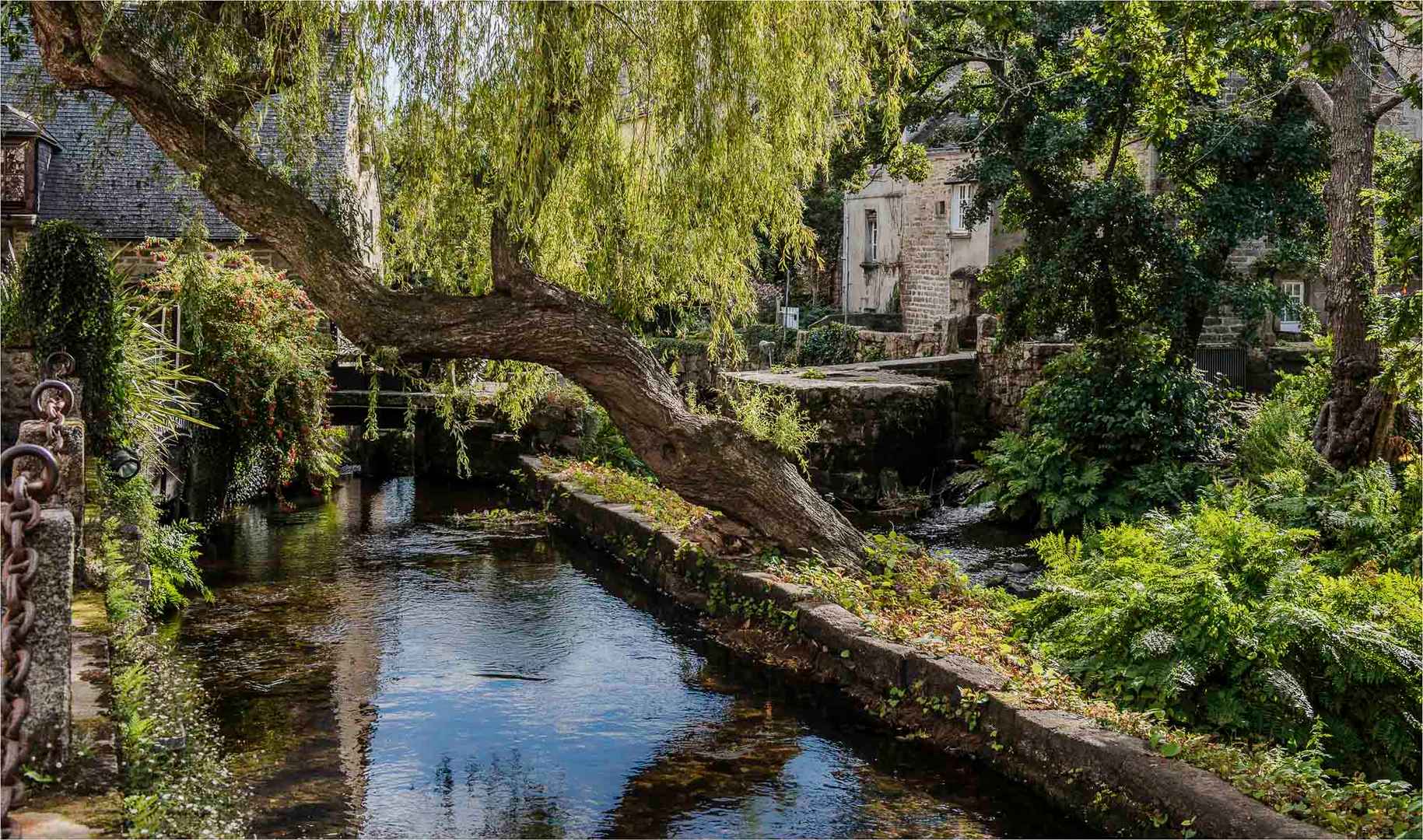 im Künstlerdorf Pont Aven