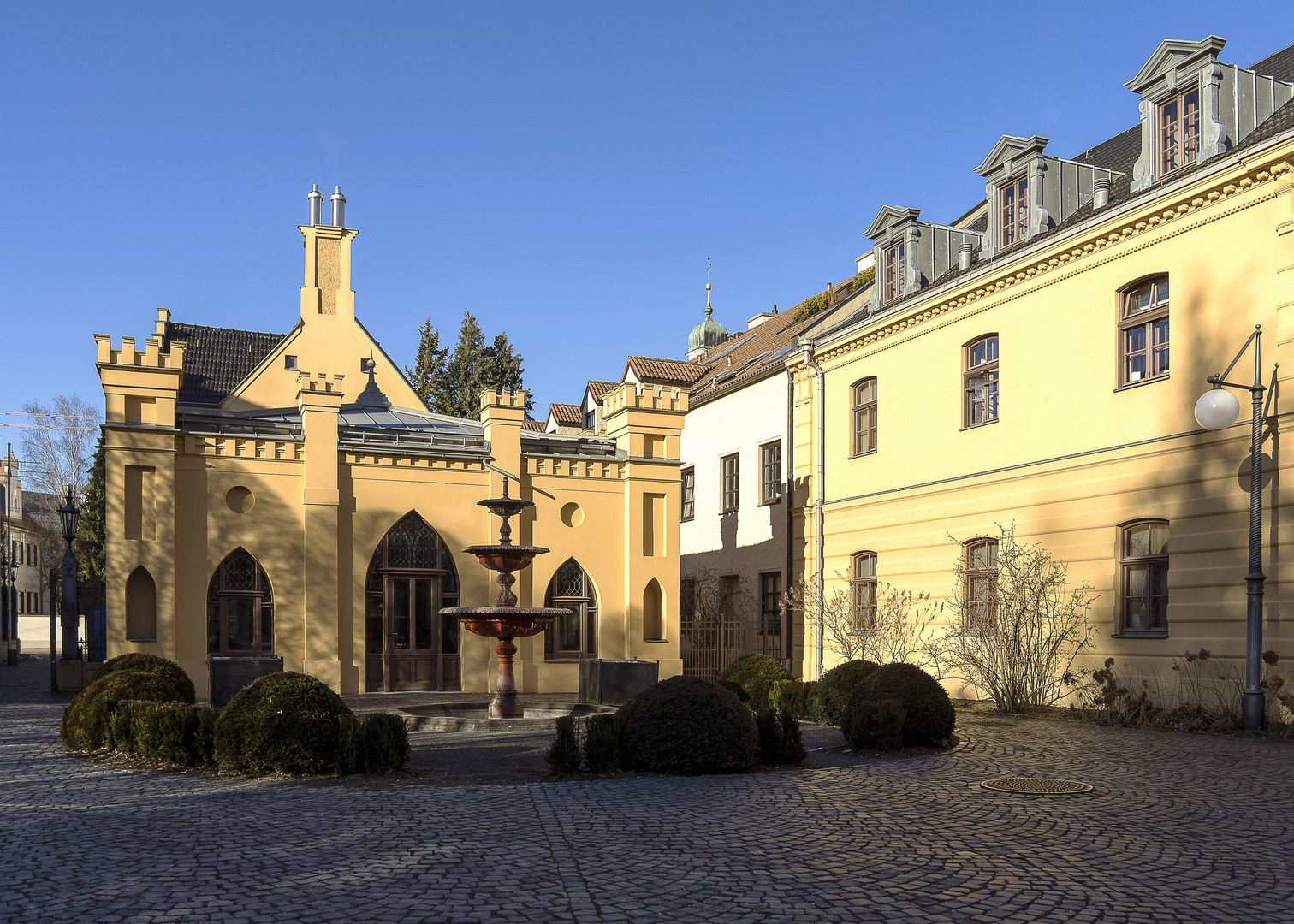 Im Kurhaus-Garten (Parktheater) Göggingen 