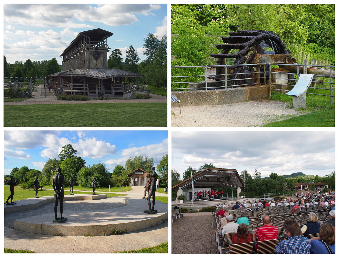 Im Kurpark von Bad Staffelstein