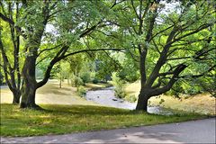 Im Kurpark von Bad Urach