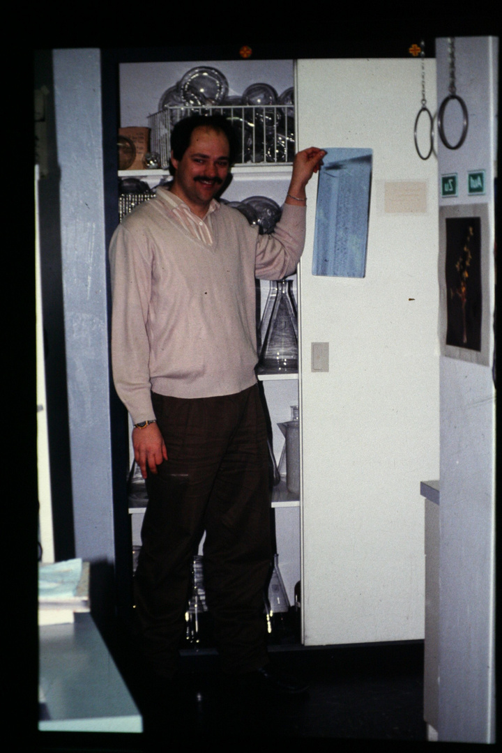 im Labor vor 30 Jahren