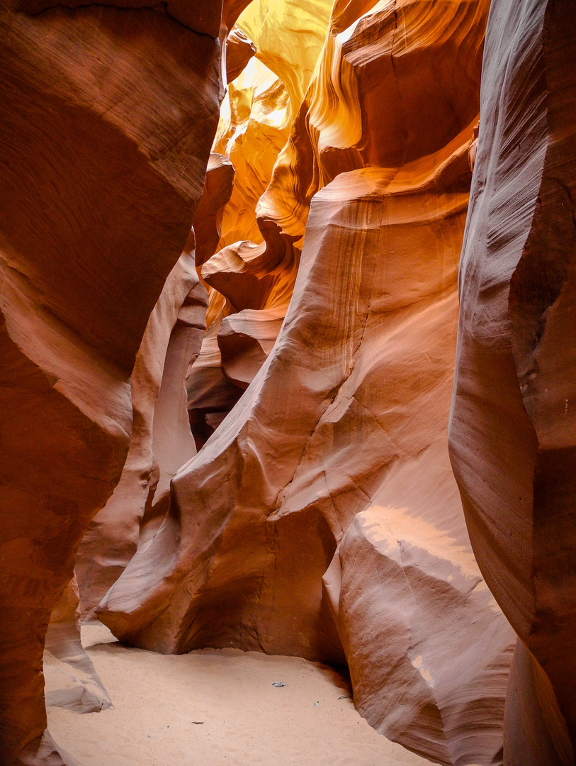 Im Labyrinth des Lower Antelope Canyon