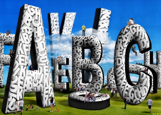 Im Land der GROßBUCHSTABEN