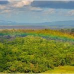 Im Land der Kobolde VI  -  Rainbow from above