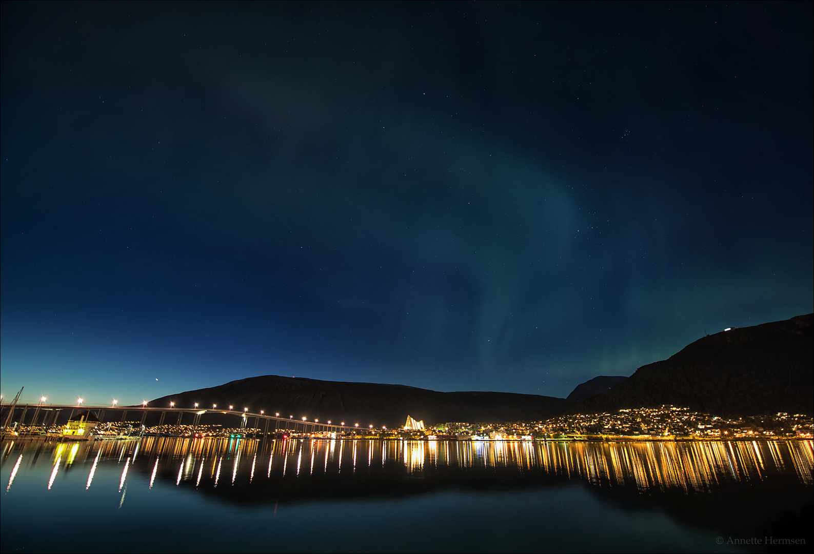 Im Land der Trolle [11] - Nordlicht über Tromsø