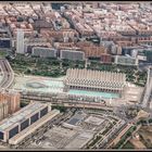 Im Landeanflug auf Valencia.