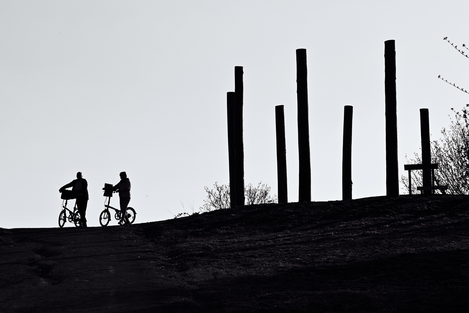 Im Landschaftspark Duisburg Nord