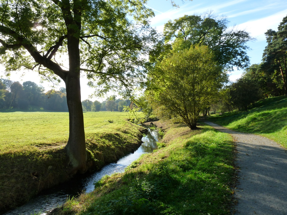 Im Landschaftspark Hundisburg