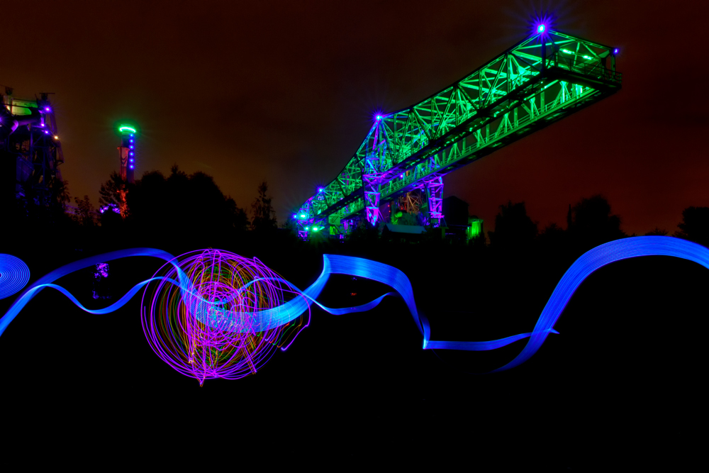 Im Landschaftspark Von Duisburg