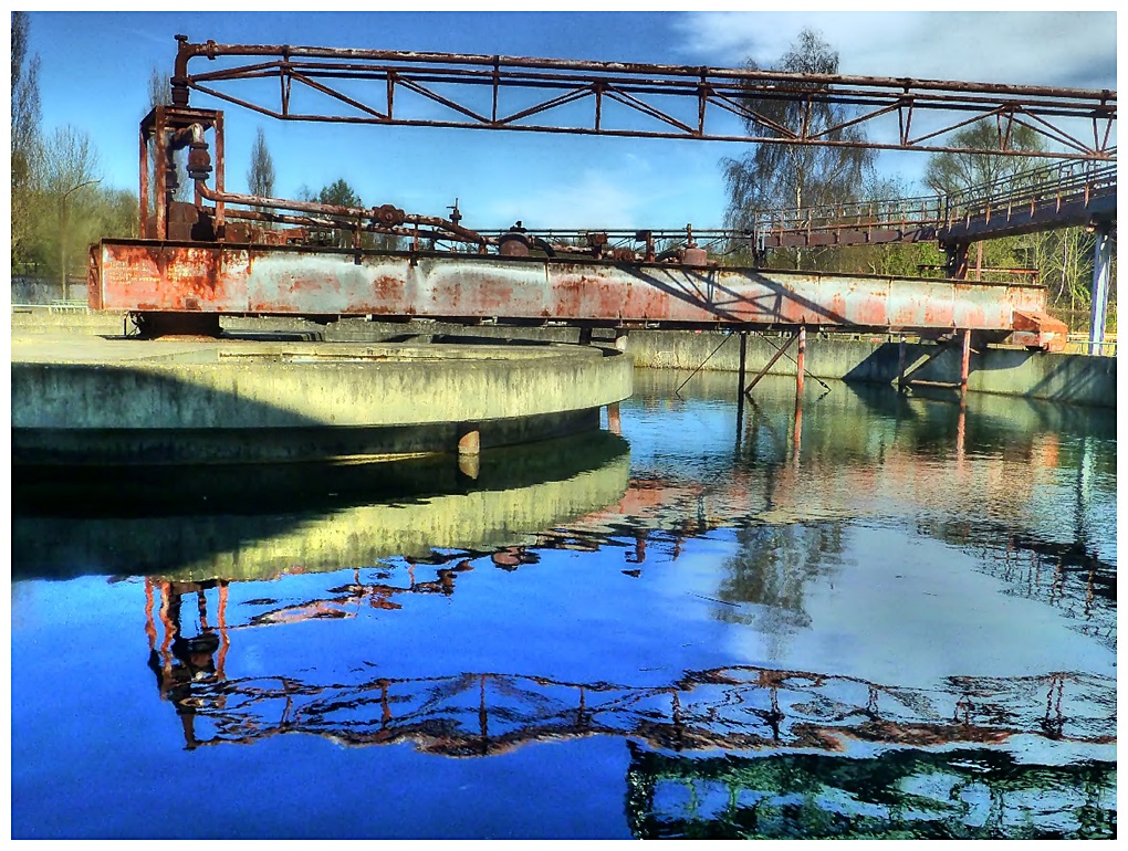 Im LAPADU - Rundklärbecken